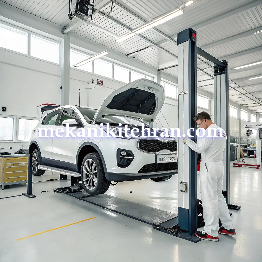 تعمیرگاه استار موتور نمایندگی کیا اسپورتیج در غرب تهران پونک جنوبی