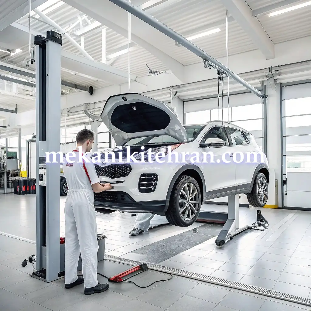 تعمیرگاه استار موتور نمایندگی کیا اسپورتیج در غرب تهران پونک شمالی