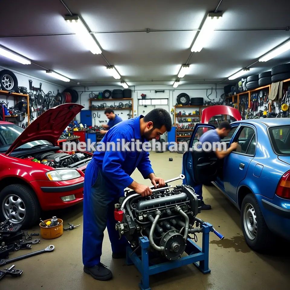 تعمیرگاه حرفه ای هیوندای و کیا در غرب تهران